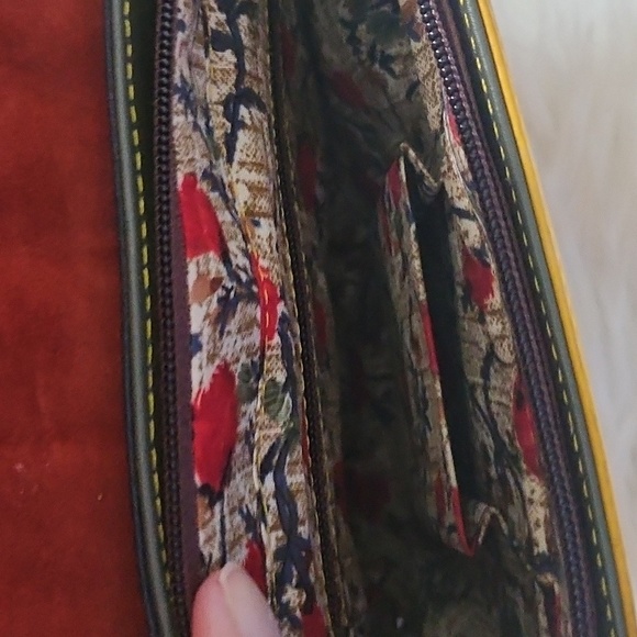 Folklore Couture Multi-Colored Leopard Print Crossbody NWT - Picture 8 of 13